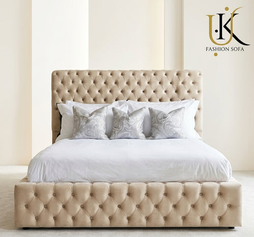Ambassador luxury upholstered bed frame