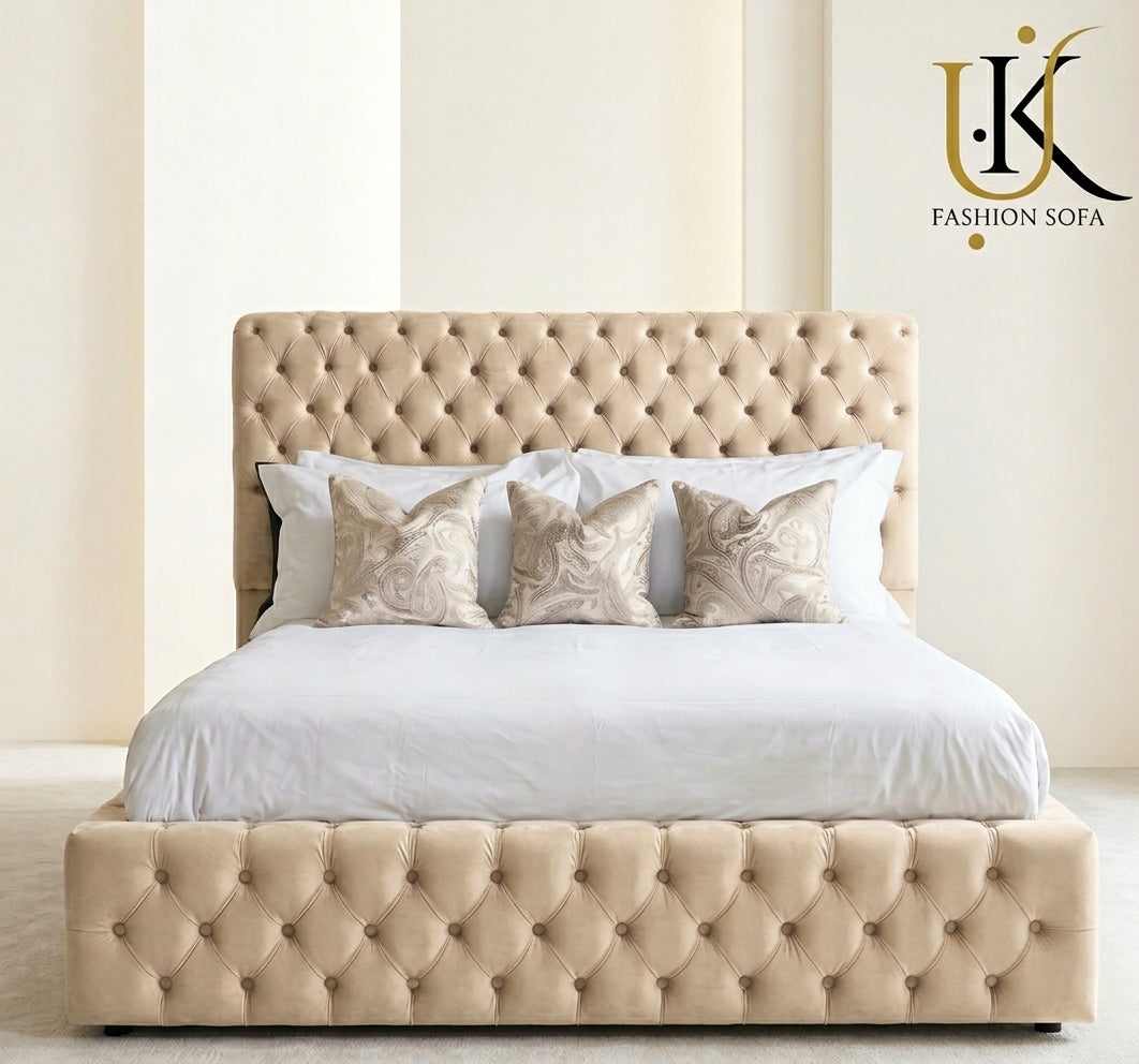 Ambassador luxury upholstered bed frame