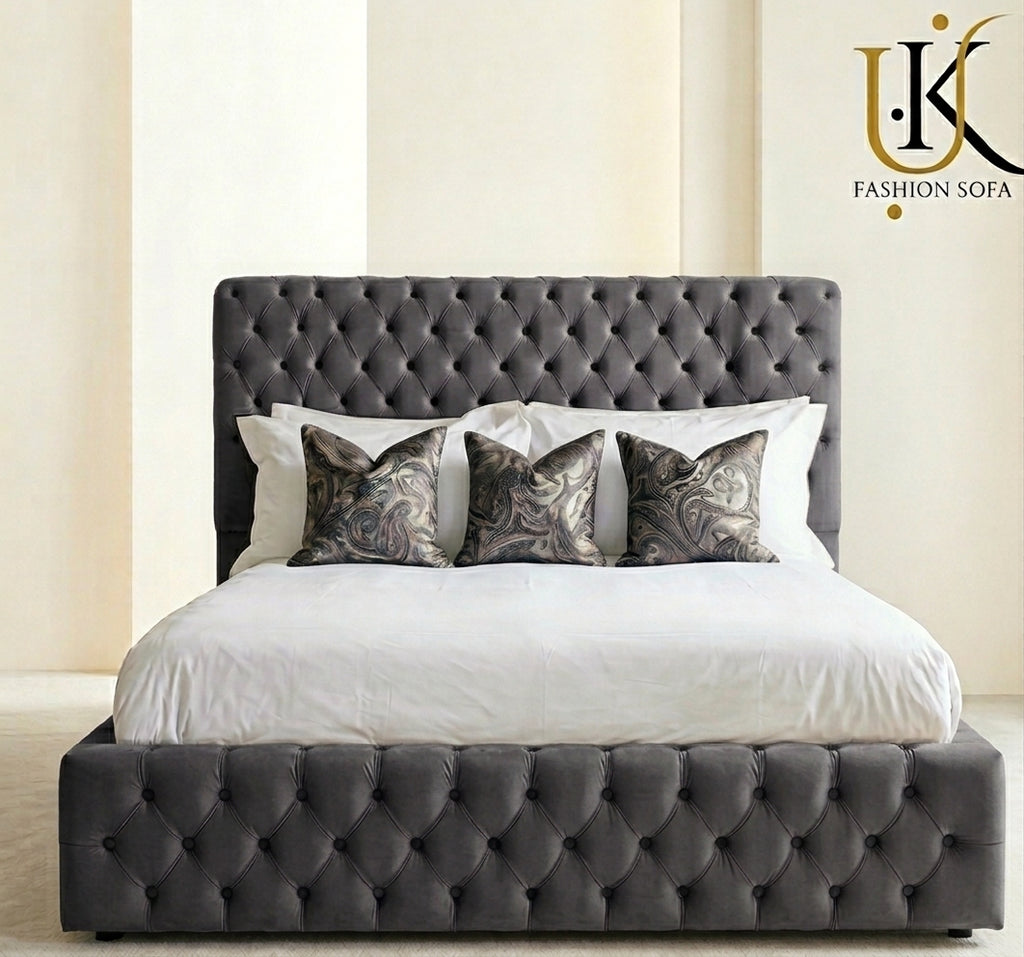 Ambassador luxury upholstered bed frame