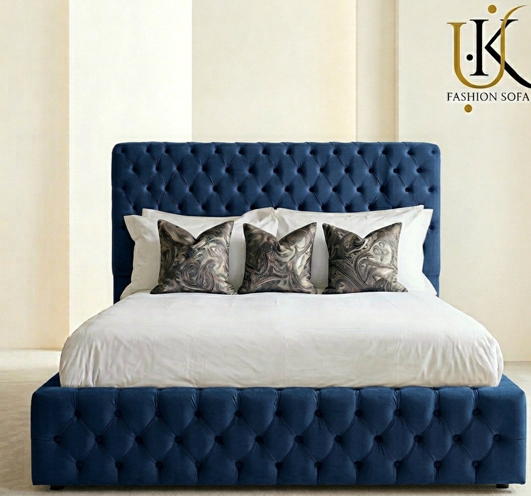 Ambassador luxury upholstered bed frame
