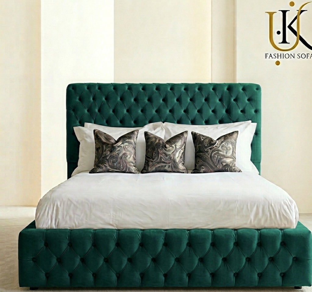 Ambassador luxury upholstered bed frame