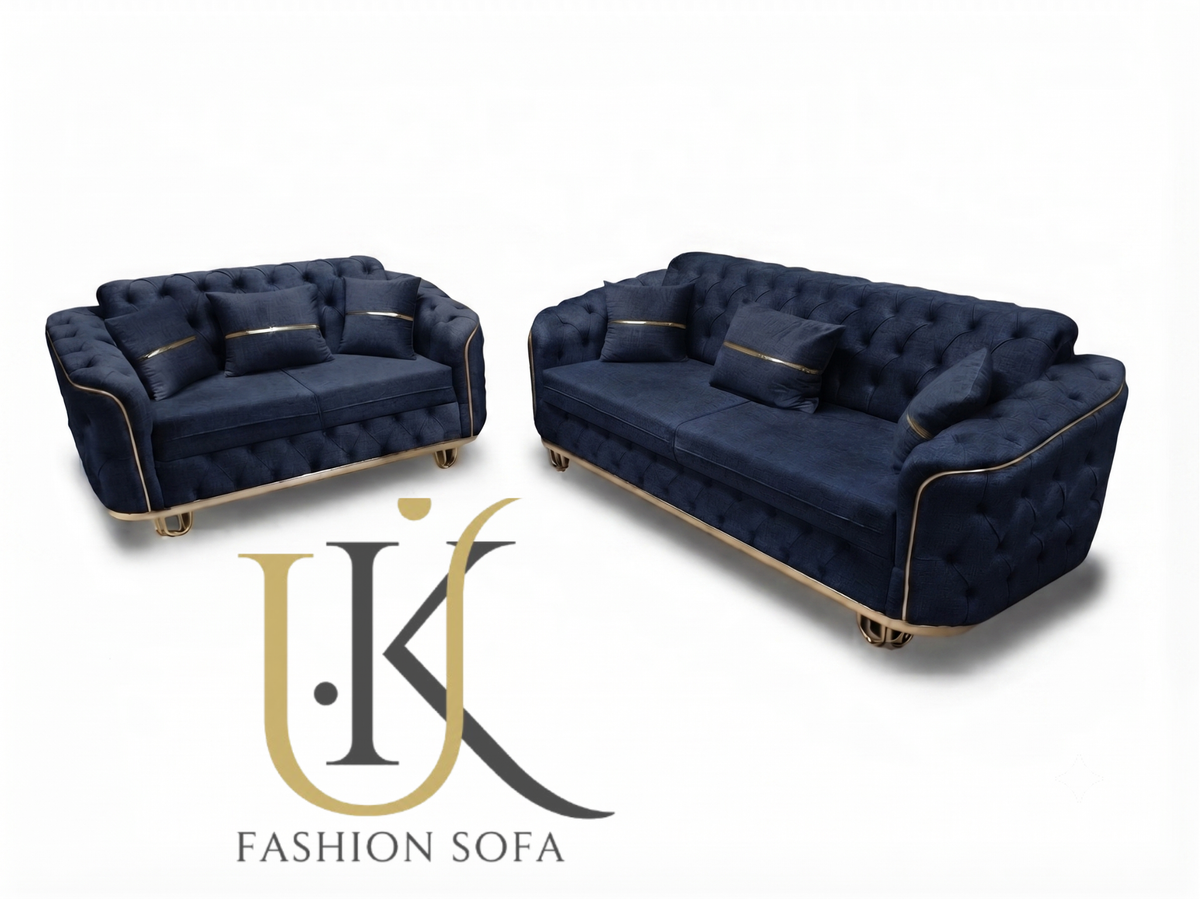 Khalifa luxury velvet sofa