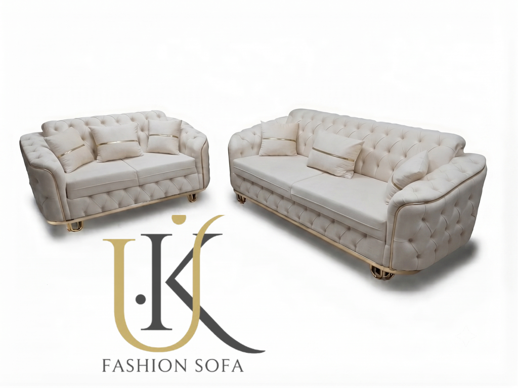 Khalifa luxury velvet sofa