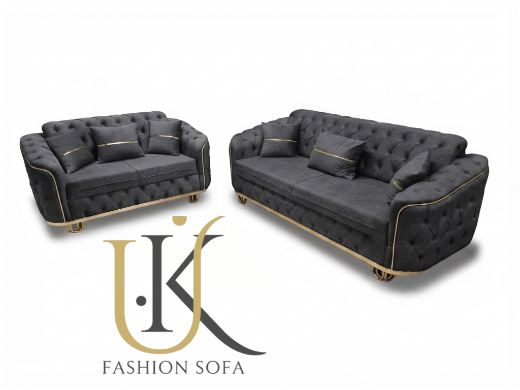 Khalifa luxury velvet sofa