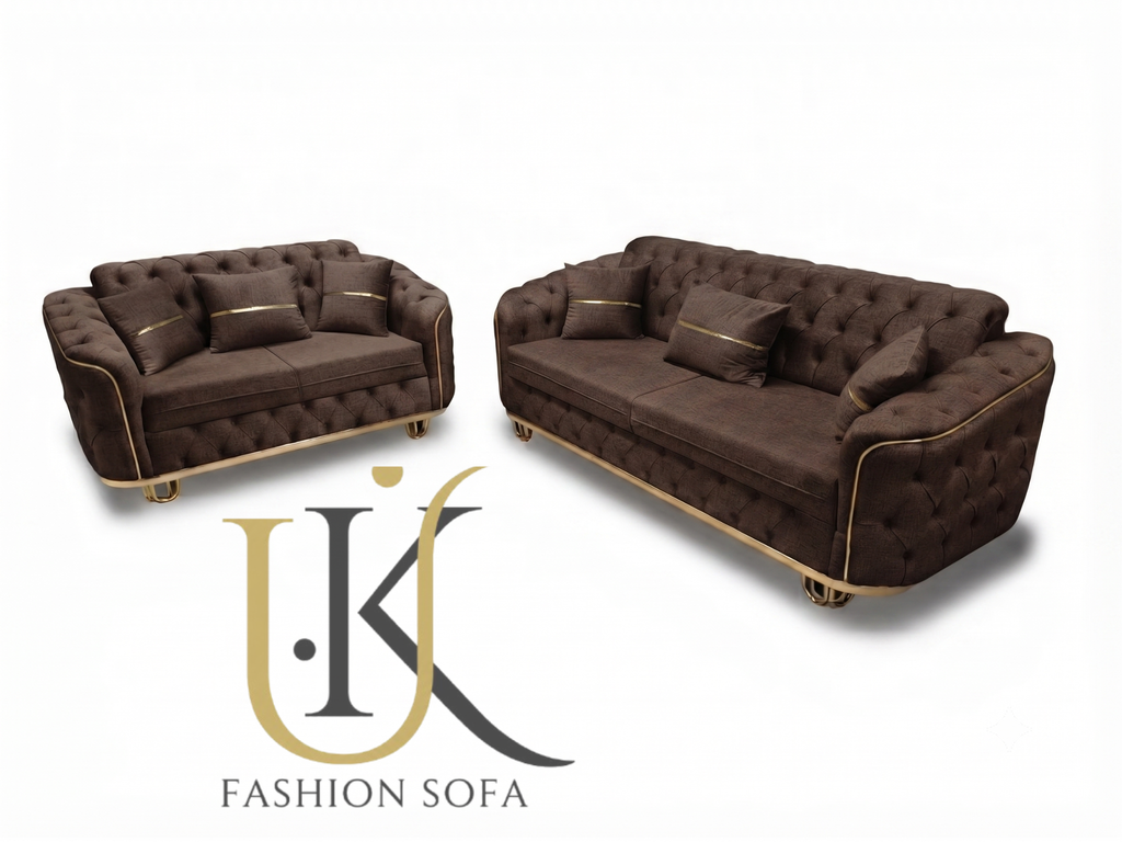 Khalifa luxury velvet sofa