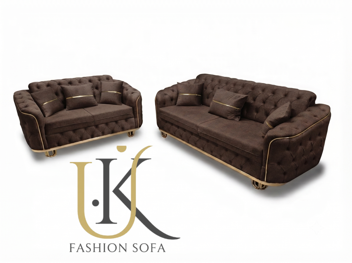 Khalifa luxury velvet sofa