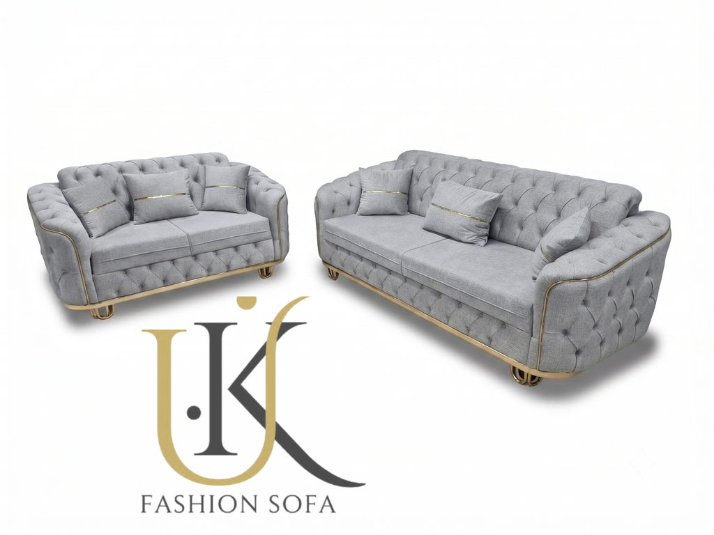 Khalifa luxury velvet sofa