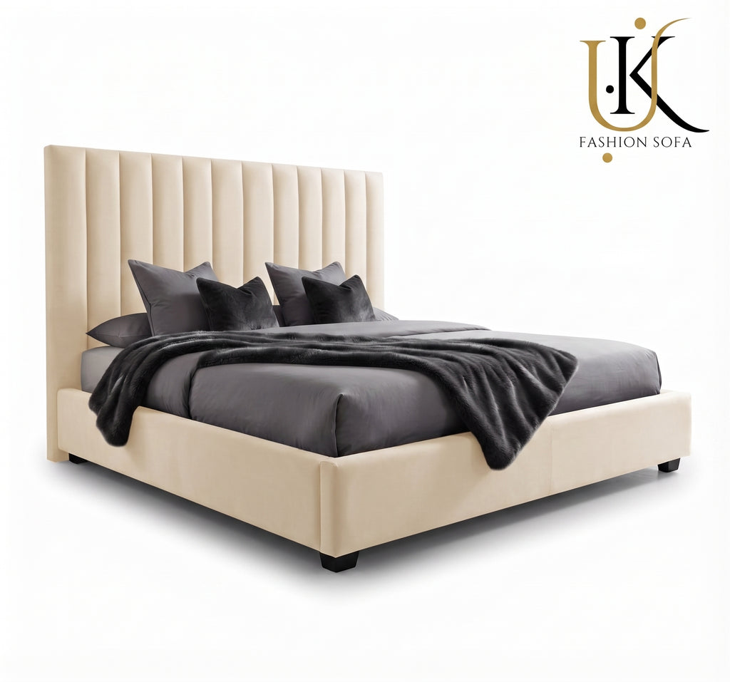 Dorchester tall wall mount headboard bed