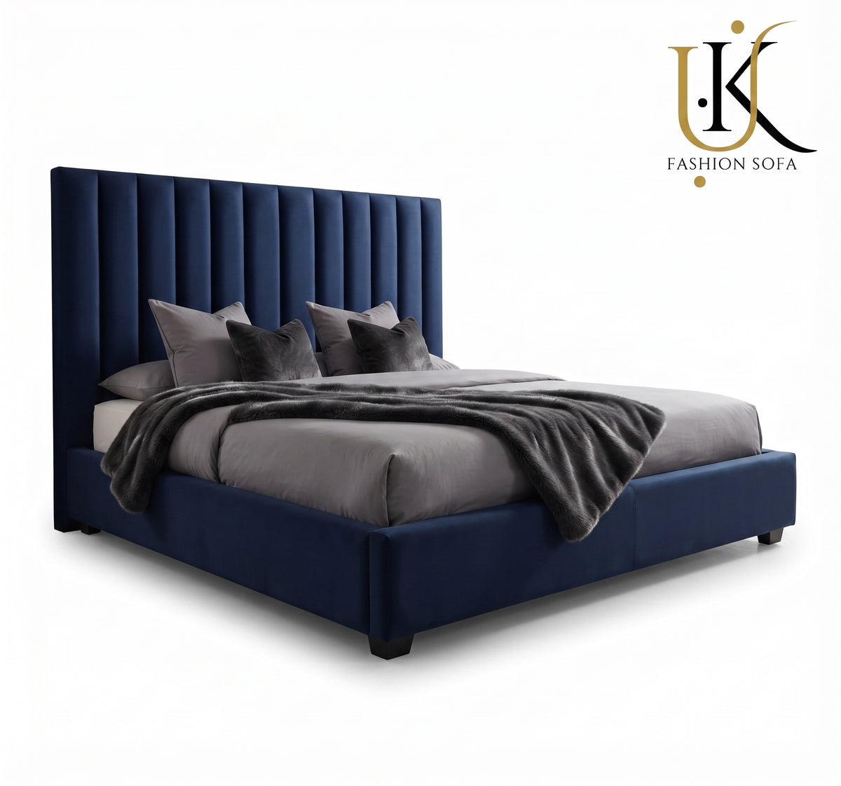 Dorchester tall wall mount headboard bed