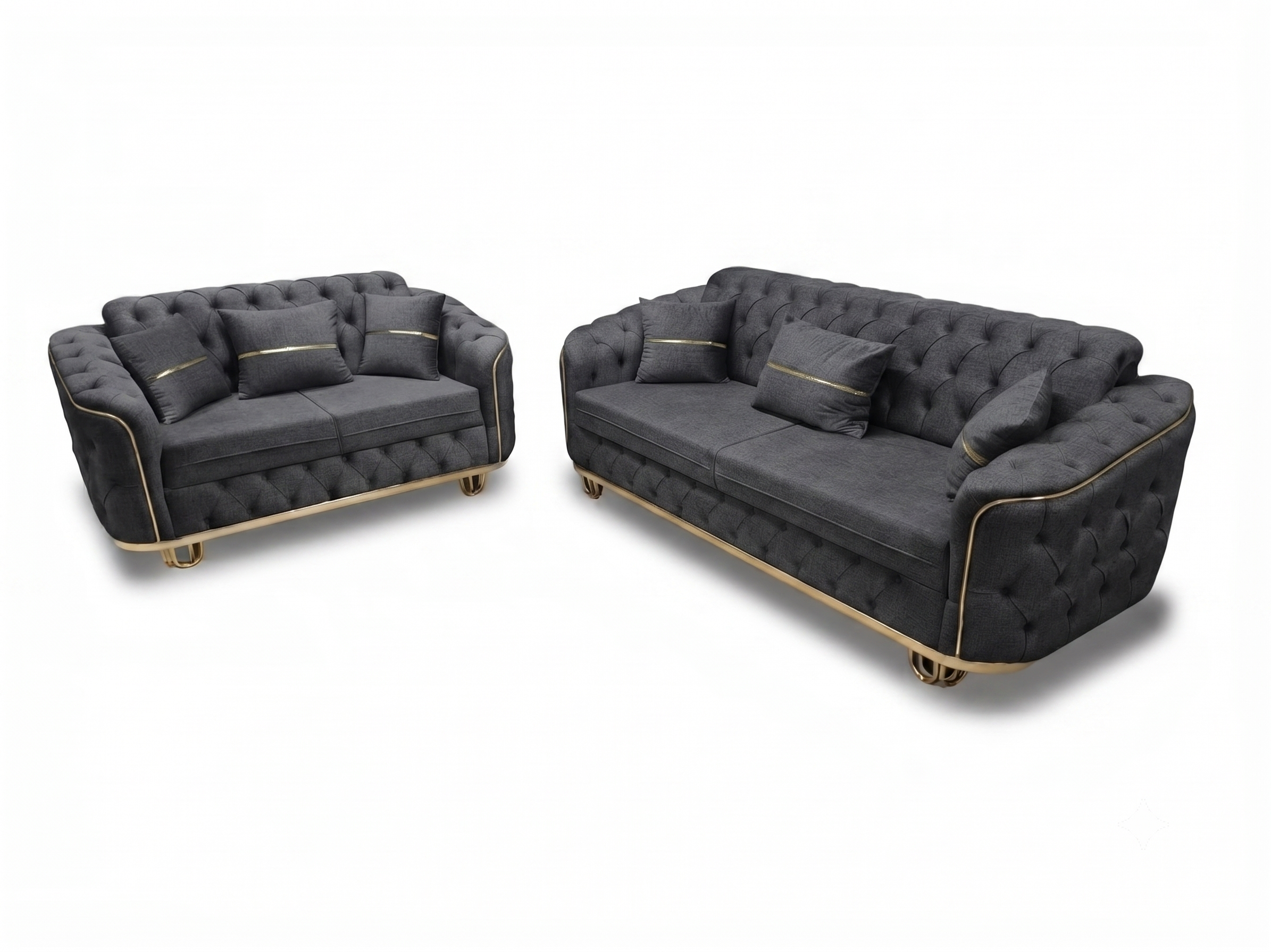 Luxury Khalifa Velvet Sofa – Available in All Colours