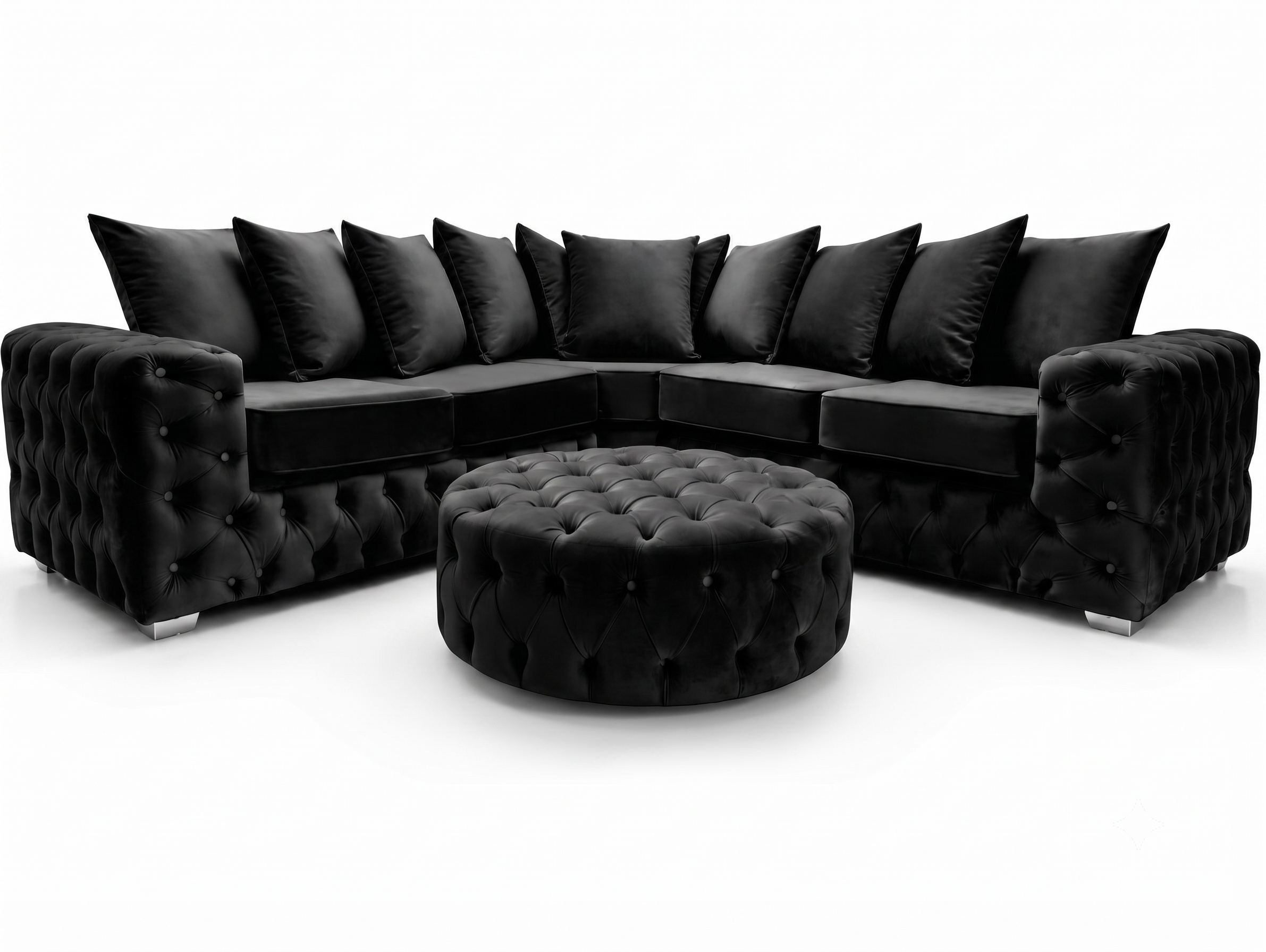 Luxury Scatter Back Fabric Sofa – Available in Multiple Colours