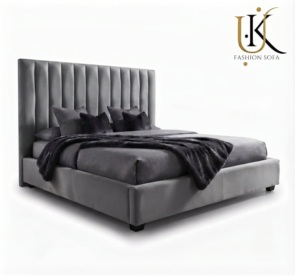 Dorchester tall wall mount headboard bed