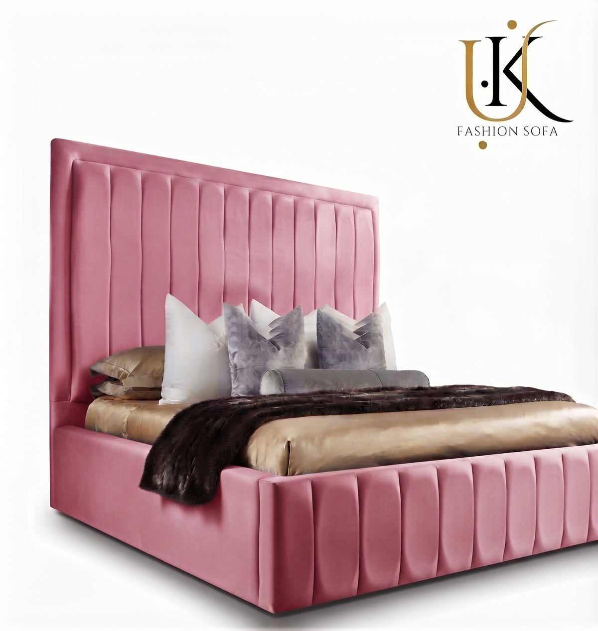 Duxiana luxury upholstered bed frame
