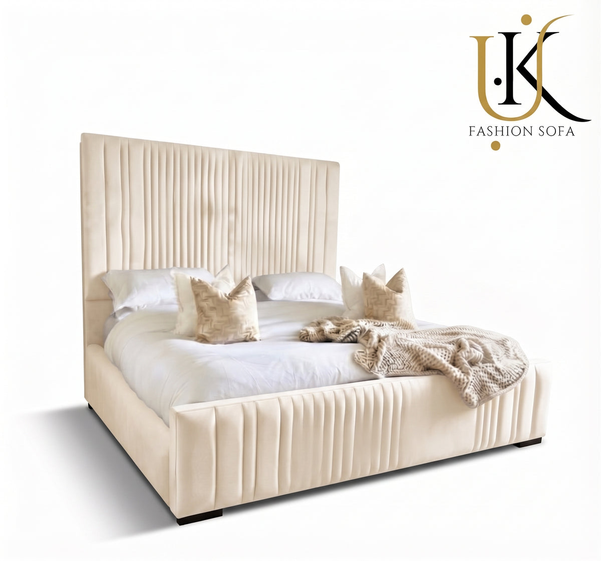 Harrow Elegance luxury upholstered bed frame