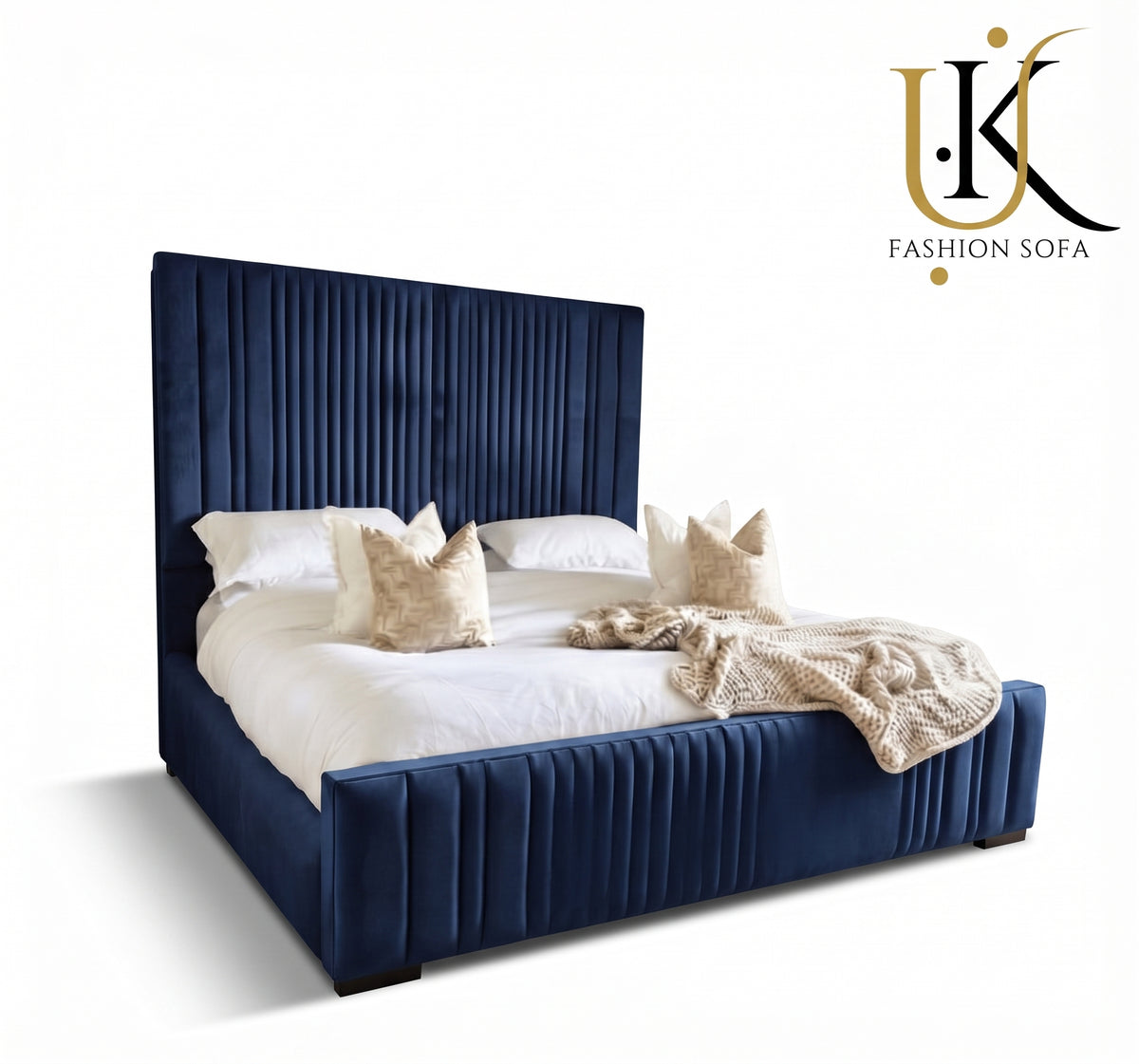 Harrow Elegance luxury upholstered bed frame