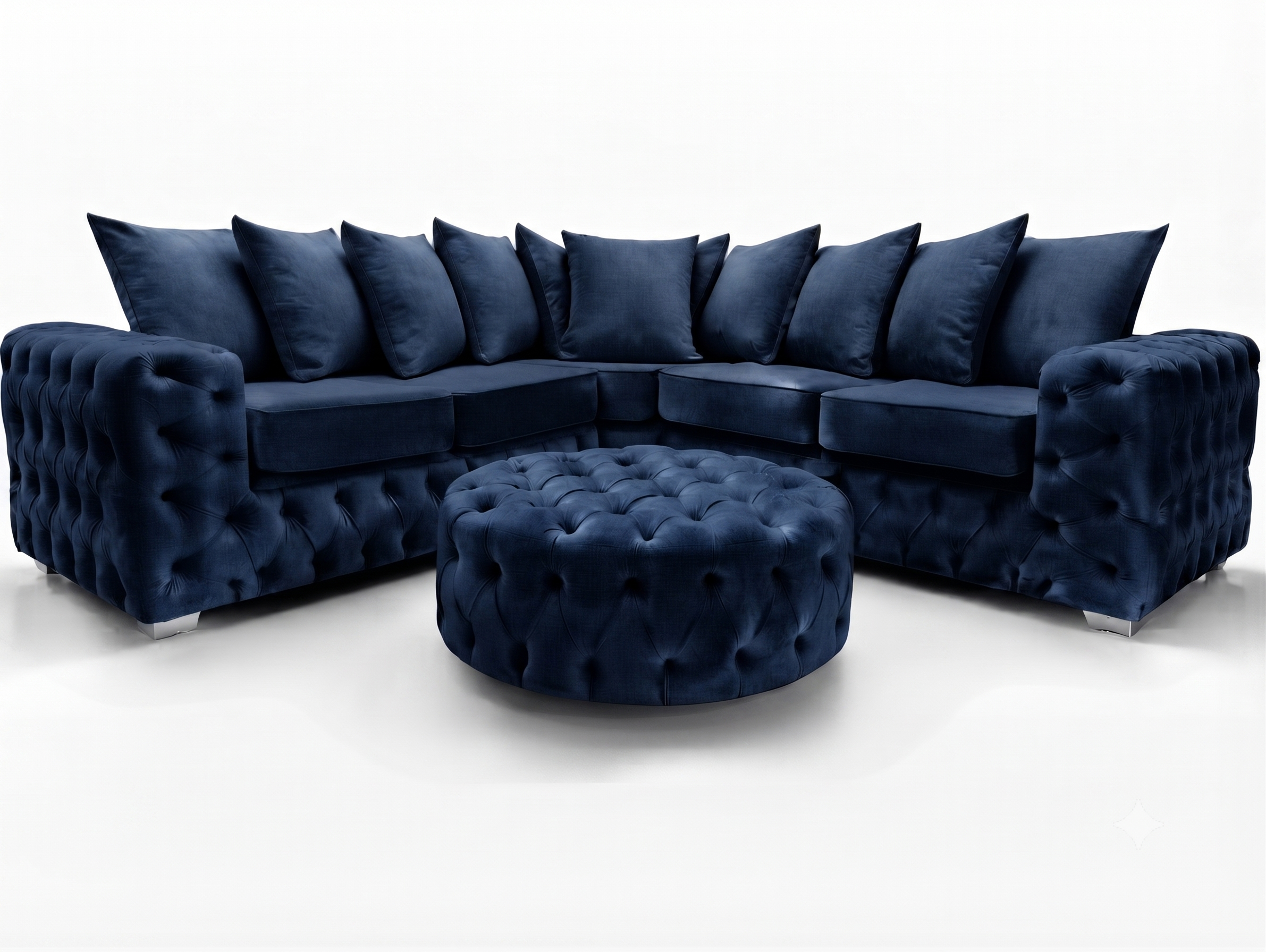 Luxury Scatter Back Fabric Sofa – Available in Multiple Colours