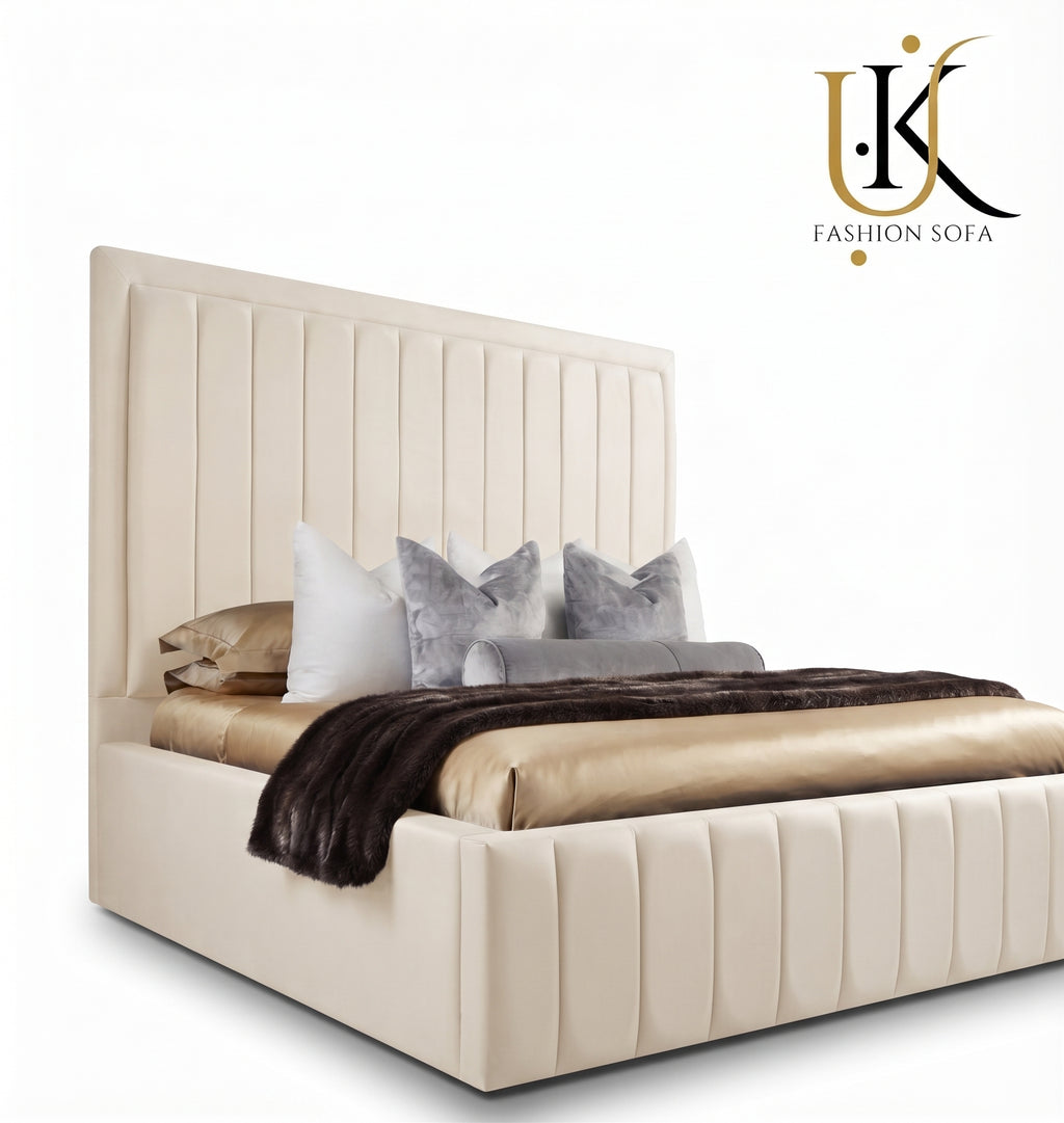 Duxiana luxury upholstered bed frame