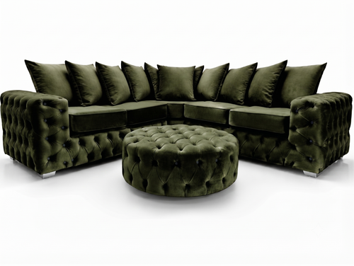Luxury Scatter Back Fabric Sofa – Available in Multiple Colours