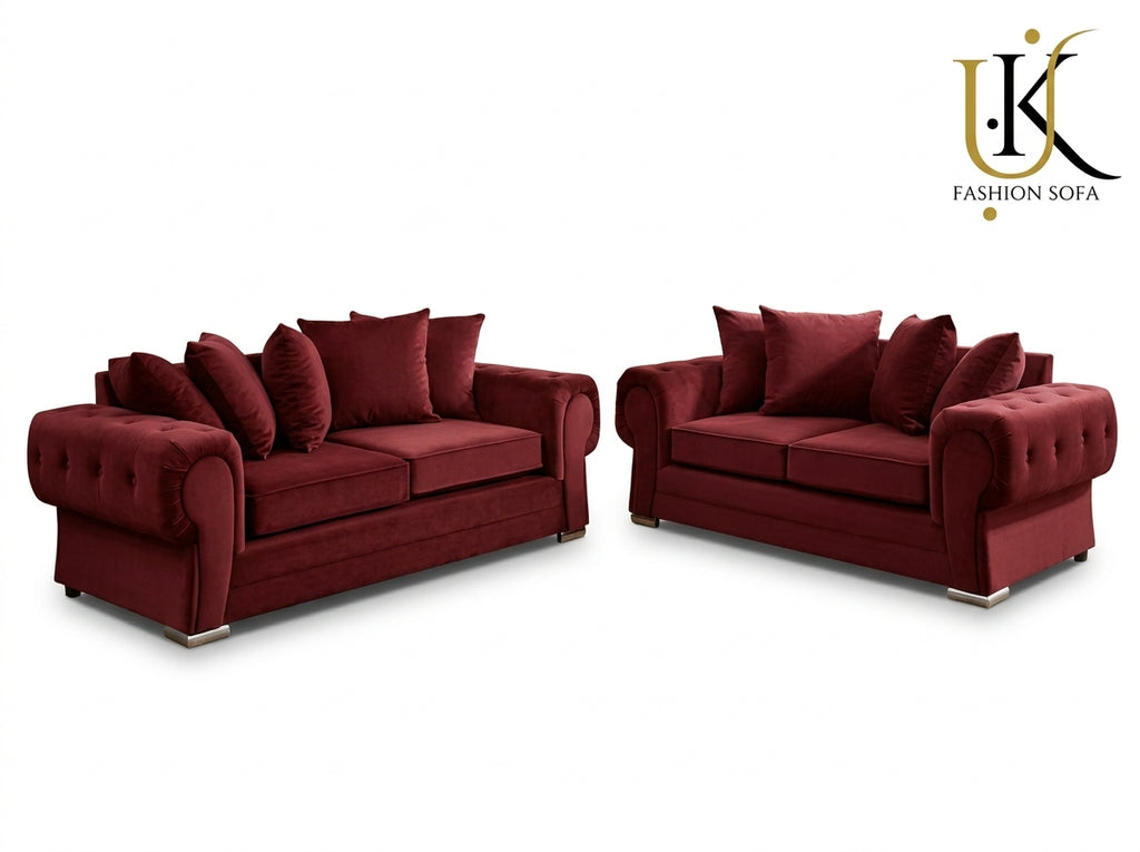 Verona Fabric Sofa Set