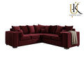 Lily Luxury U-Shape Sofa Set – Modern Deep Seating Sectional Couch with Cushions
