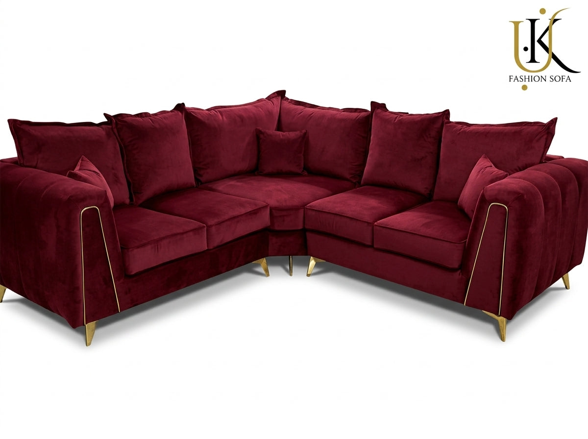 Aygill Corner Sofa – Modern Luxury Corner Sofa Set