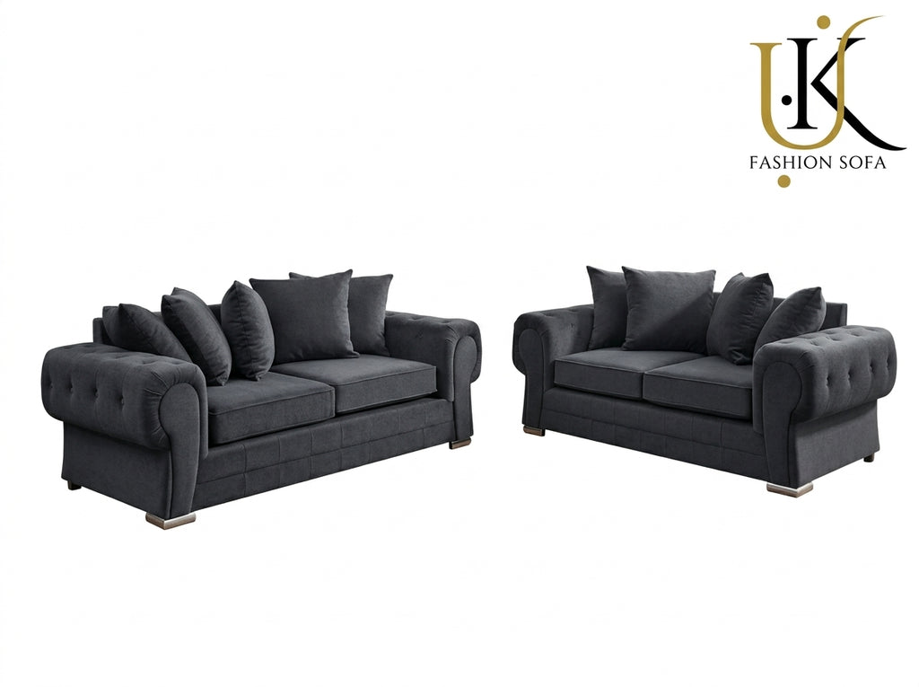 Verona Fabric Sofa Set