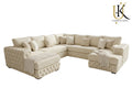 Modern Chesterfield Sectional Sofa