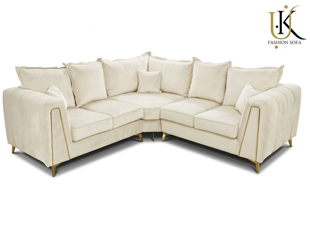 Aygill Corner Sofa – Modern Luxury Corner Sofa Set