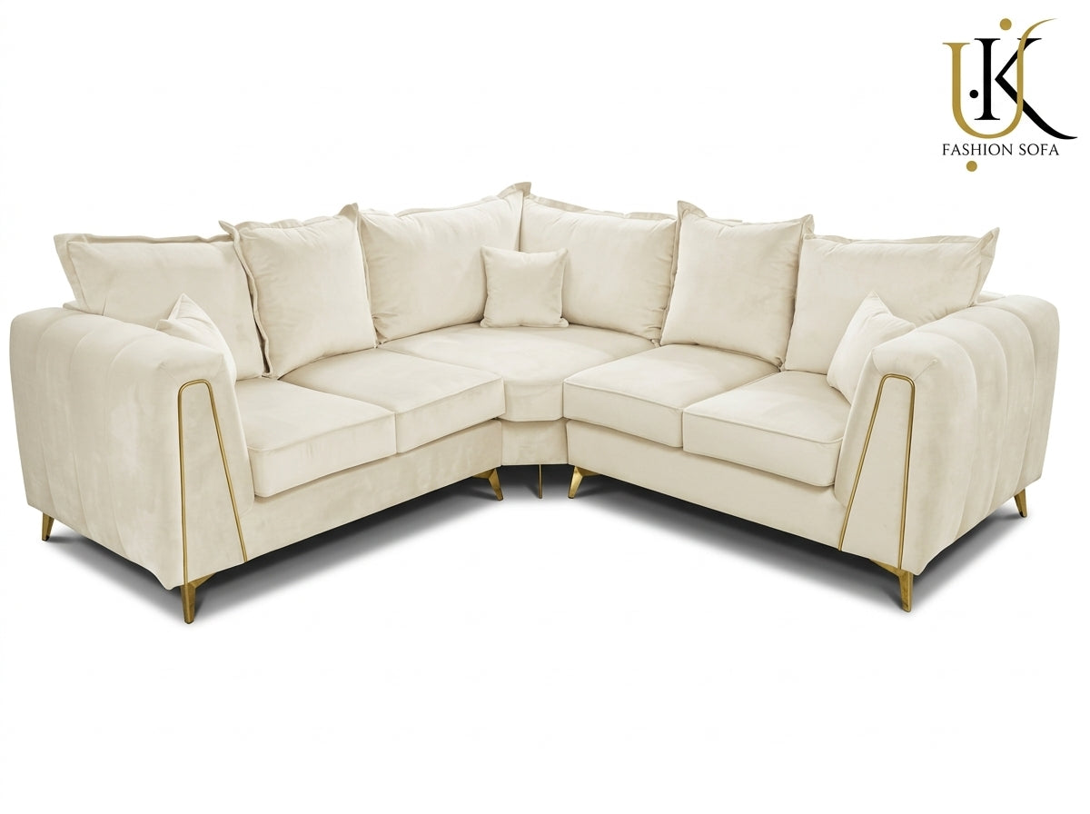 Aygill Corner Sofa – Modern Luxury Corner Sofa Set