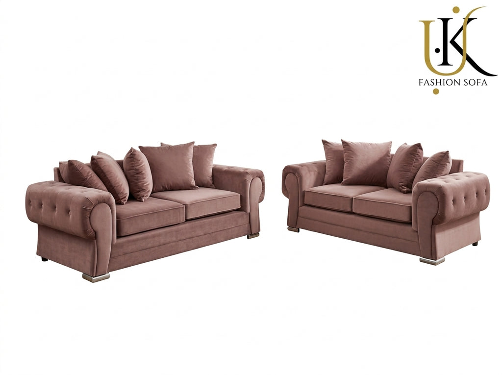 Verona Fabric Sofa Set