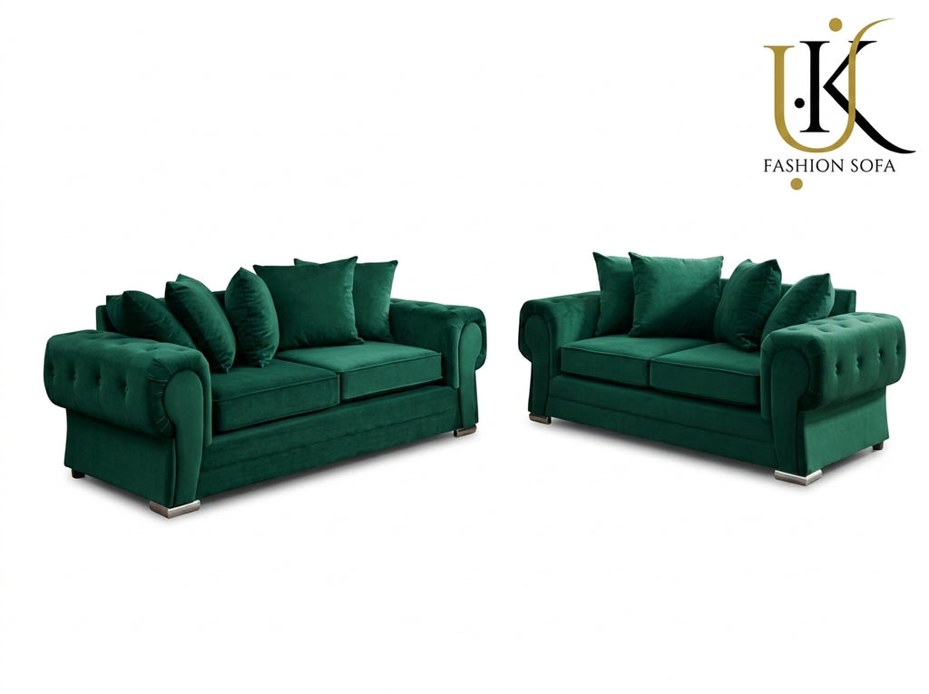 Verona Fabric Sofa Set