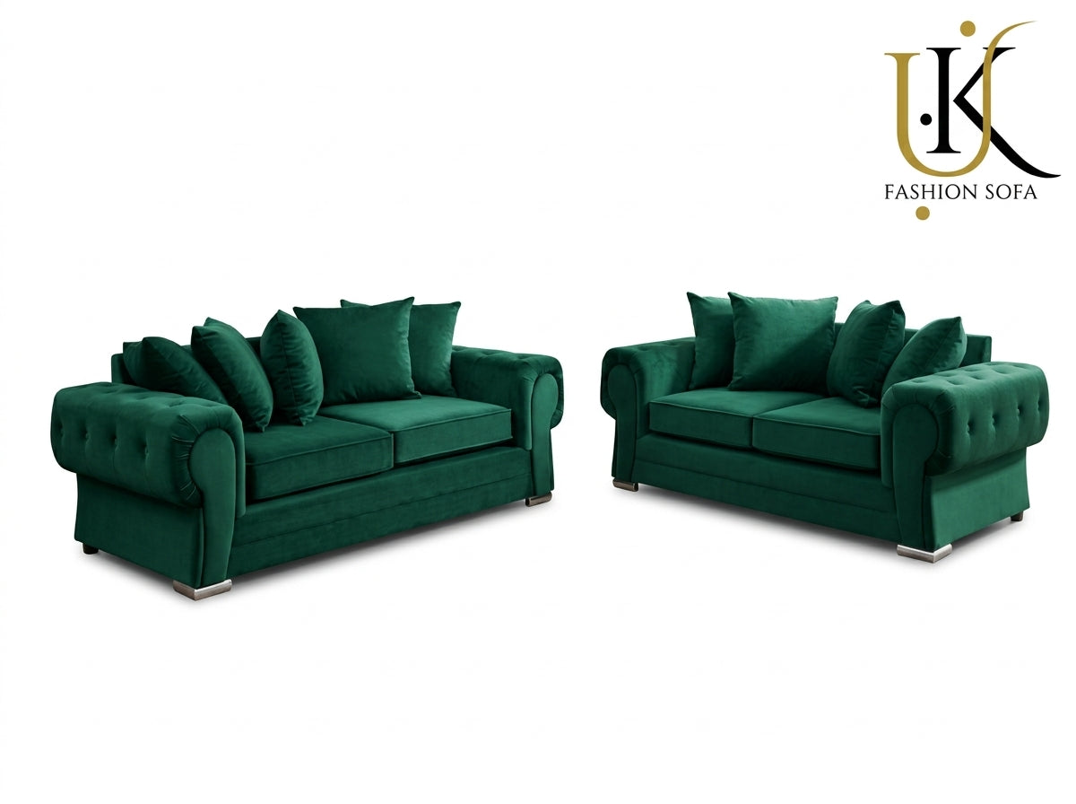 Verona Fabric Sofa Set
