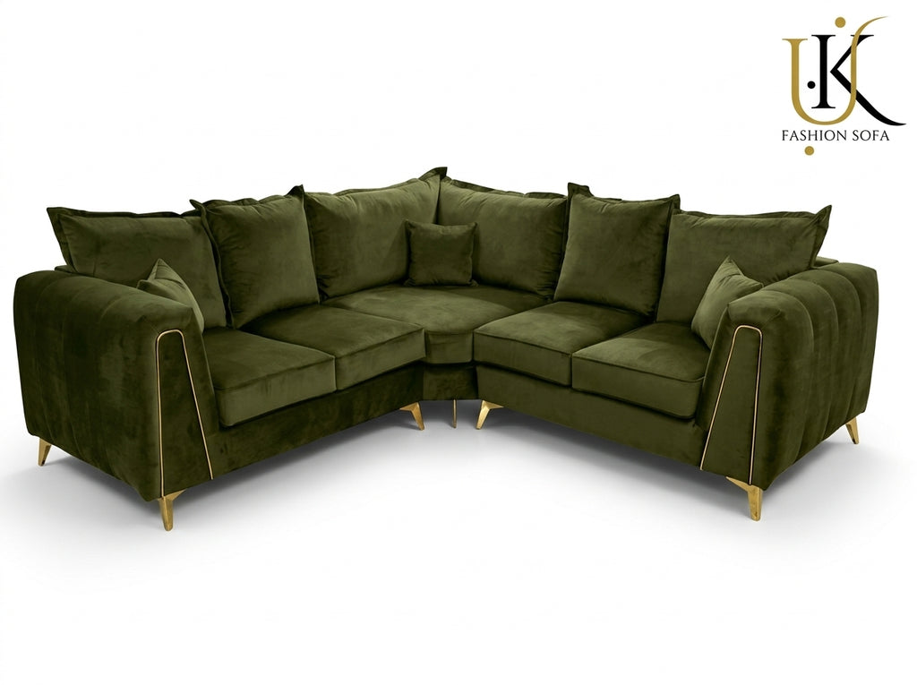 Aygill Corner Sofa – Modern Luxury Corner Sofa Set