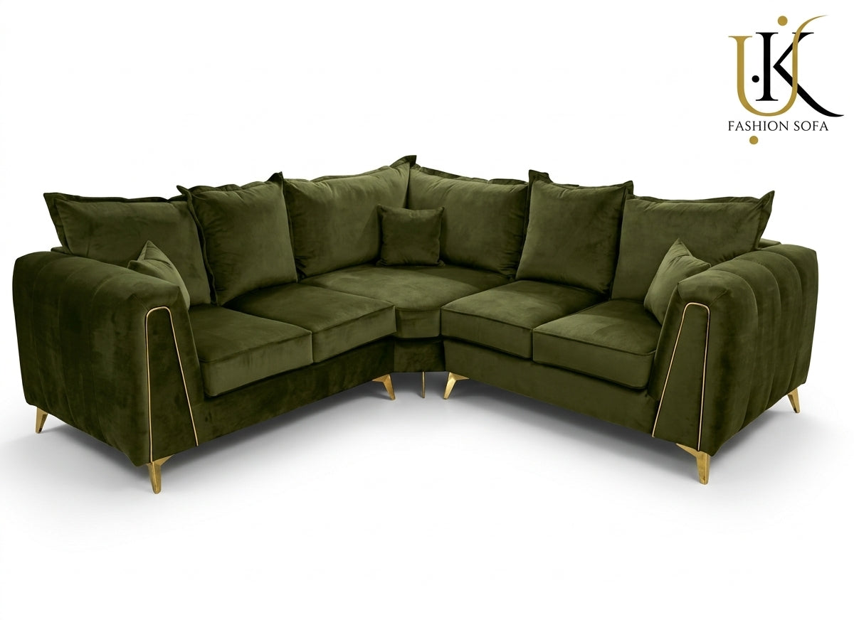 Aygill Corner Sofa – Modern Luxury Corner Sofa Set