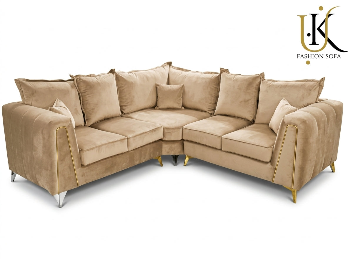 Aygill Corner Sofa – Modern Luxury Corner Sofa Set