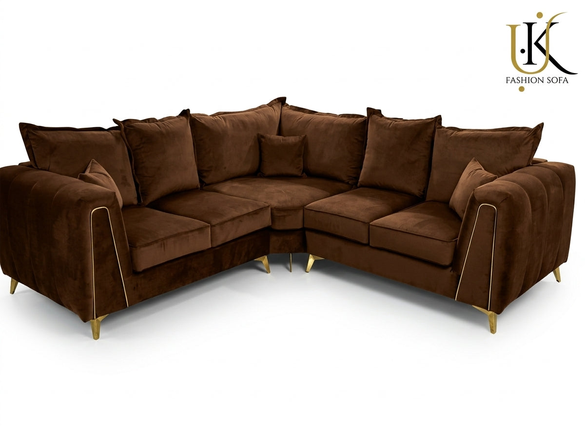 Aygill Corner Sofa – Modern Luxury Corner Sofa Set